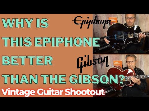 Why is This Epiphone Way Better Than The Gibson? | Vintage Guitar Review Shootout | Howard Roberts