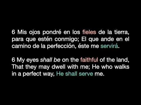 Learn Spanish Aprende Inglés / Psalm Salmo 101