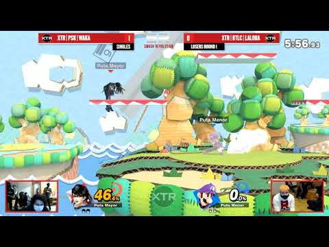 Smash Revolution Sessions SSBU - XTR | PSK | WaKa (Luigi) vs XTR | BTLC | Laloba (Rob, Bayonetta)