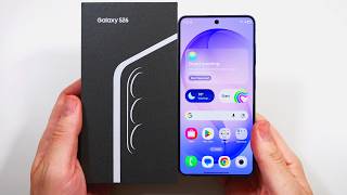 Galaxy S26 Unboxing & First Impressions