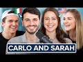 Marrying an Italian, language barriers & living with my parents w/ Carlo & Sarah | Ep. 59