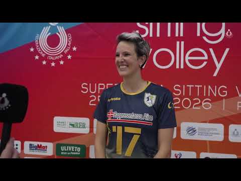 Supercoppa Femminile di Sitting Volley: le parole di Sara Cirelli dopo la vittoria