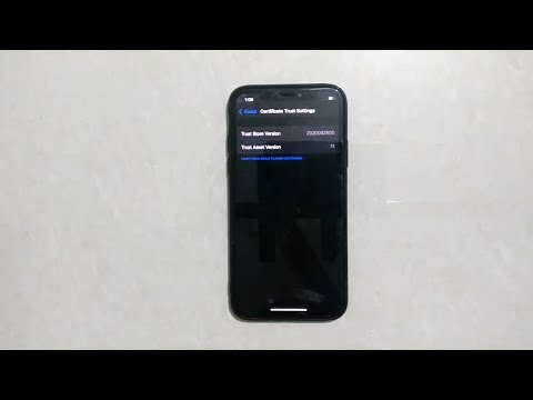 How To Find Your Trust Store Version Number On iPhone...