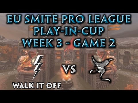 EU Pro League Play-In-Cup Week 3 - Walk It Off vs. Agilitas