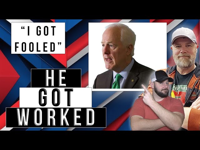 Turncoat Cornyn Is NOT Loving The Bed He Made... Vote For Gun Control You May Just Get Pushback...