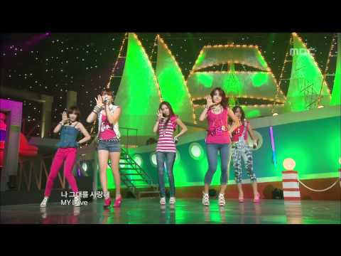KARA - Wanna, 카라 - 워너, Music Core 20090801