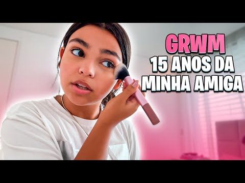 Arrume-se Comigo para a Festa de 15 Anos da Minha Amiga! *GRWM