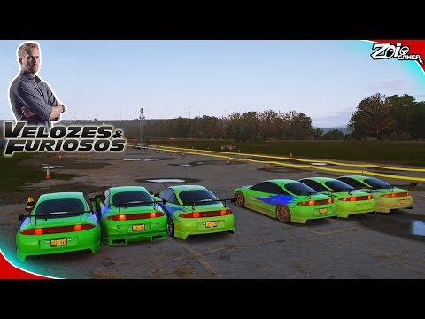 ECLIPSE DO BRIAN O' CONNER DO VELOZES E FURIOSOS EM GOLIAS - Forza Horizon 4