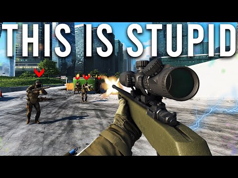 Battlefield 2042 added a ridiculous Sniper Rifle...