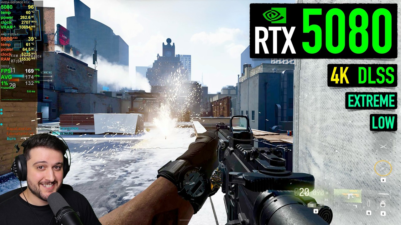 RTX 5080 - Call Of Duty: Modern Warfare 4 Beta