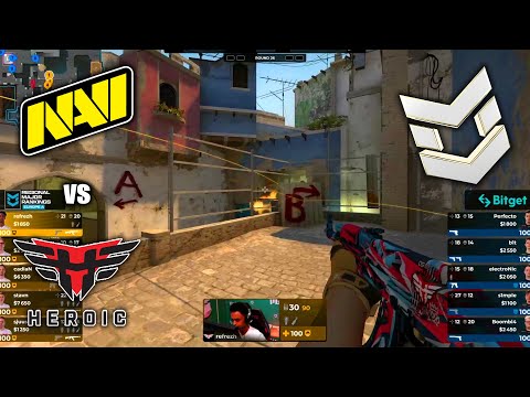 МАТЧ ЗА ВЫХОД НА МАЖОР! NaVi vs Heroic I PGL Major Europe RMR I  HIGHLIGHTS (CSGO)