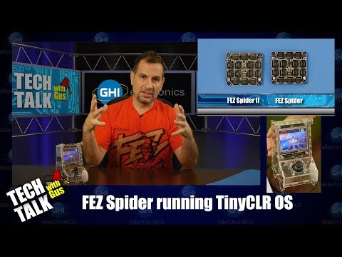 Original FEZ Spider running TinyCLR OS  - Tech Talk 043
