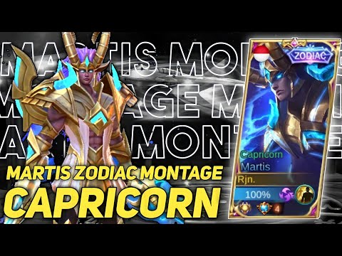 MARTIS ZODIAC "CAPRICORN" MONTAGE (KILLS, COMBO, OUTPLAYS) | TOP GLOBAL MARTIS INDONESIA 3000 MATCH