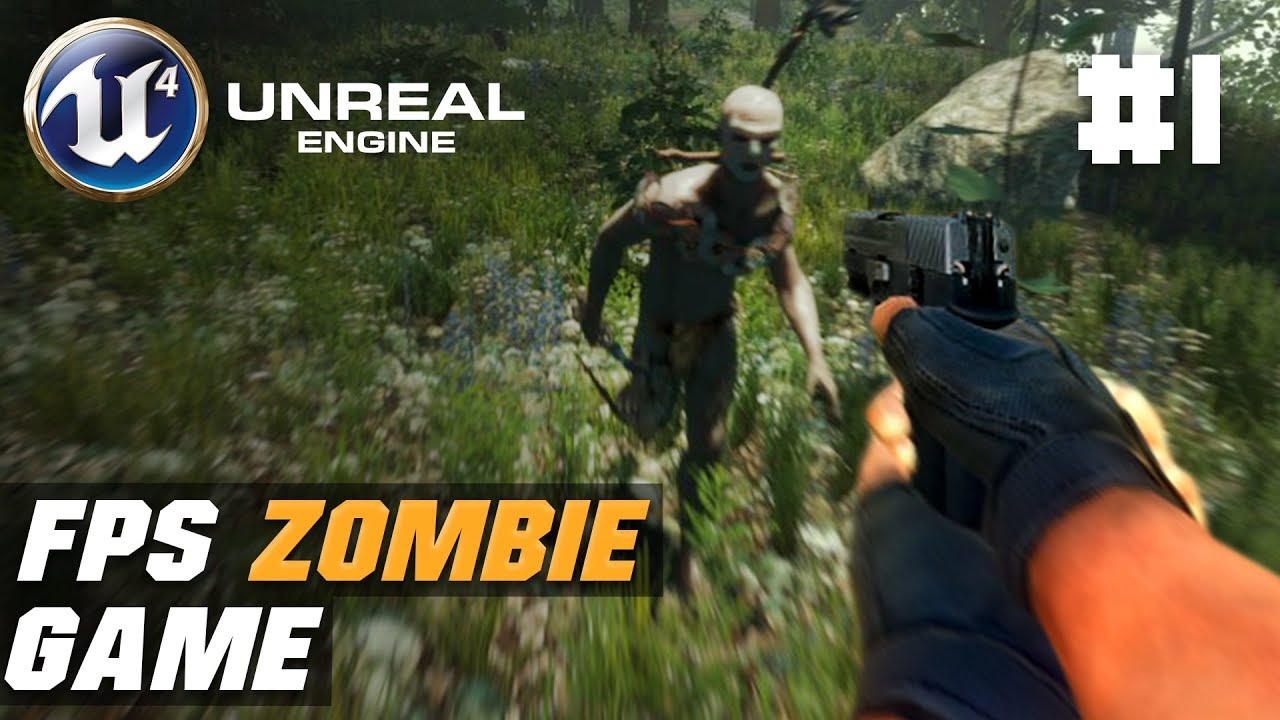 Unreal Engine 4 FPS Zombie Game - FPS Tutorial Unreal Engine 4 - Creating The Player Character