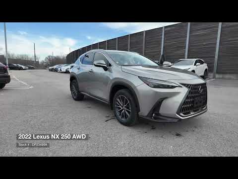 2022 Lexus NX 250