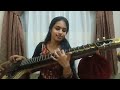 Ponnambal Puzhayirampil Veena Cover Vidya Viswanath