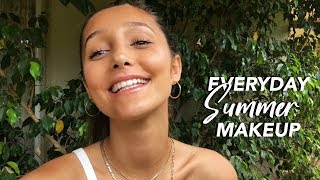 Everyday Glowy Summer Makeup Routine (natural)