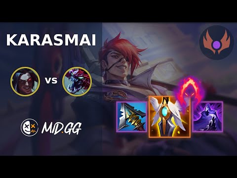 MID.GG: [ KarasMai ] Kayn JUNGLE vs Cho'Gath | NA MASTER | LOL Season 2025
