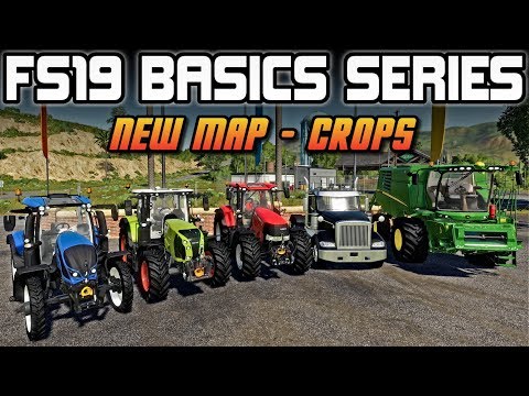 STARTING A NEW MAP - EQUIPMENT FOR DOING CROPS | FARMING SIMULATOR 19