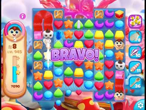 Cookie Jam Blast Level 945 - NO BOOSTERS 🍪 | SKILLGAMING ✔️