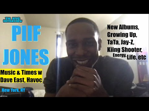 PIIF JONES on Dave East, Jay-Z, Kiing Shooter, Queensbridge Projects NYC interview