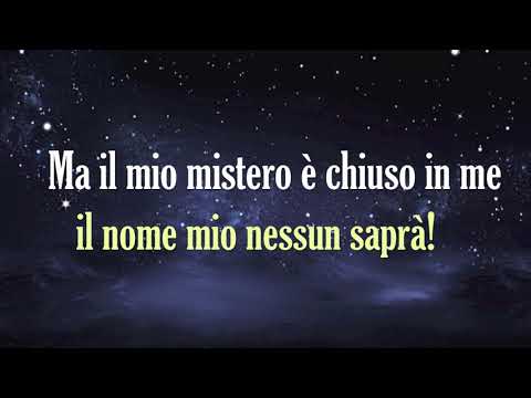 Nessun Dorma - Turandot: Luciano Pavarotti - Lyrics