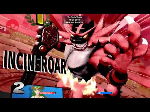 We Tech Those #8 BABOONGA (Incineroar) vs RB (Palutena)