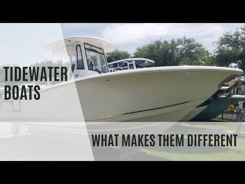 What Makes Tidewater Boats Unique and Different?