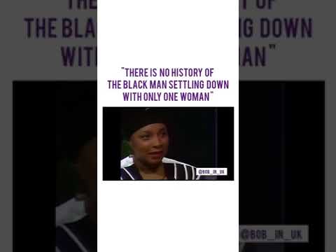 NO HISTORY OF THE BLACK MAN EVER SETTLING DOWN WITH ONE WOMAN w/ Shahrazad Ali | WHAT SAYS THEE?