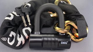 [1178] A Security Bargain? OKG Bike Lock & Chain Set Picked