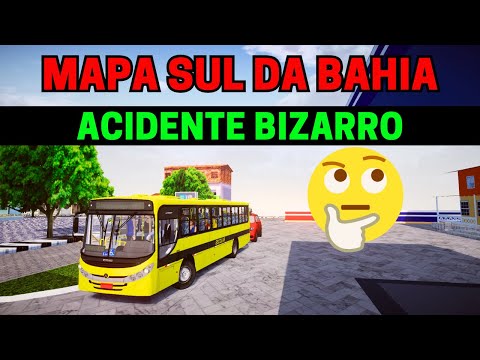 🔴Gameplay Mapa Sul da Bahia Fictício | Linha Escolar  | Proton Bus Simulator  | Mods Mapas