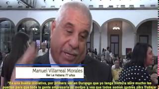 RECONOCE GOBIERNO DEL ESTADO A EMPRESARIOS DURANGUENSES QUE POR 40 AÑOS Y MÁS, HAN CONTRIBUÍDO A LA