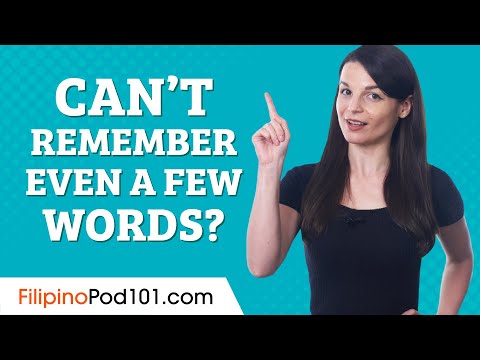 How to Learn the 100 Most Common Filipino Words on Loop