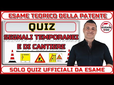 THE MOST DIFFICULT QUIZZES ON TEMPORARY AND CONSTRUCTION SIGNS TO PASS THE TECHNICAL DRIVING LICE...