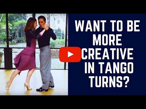 Tango Giro: Tango Turn with sacada and barrida (Steps)