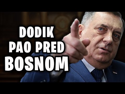 MILORAD DODIK - DODIK POKLEKNUO PRED INSTITUCIJAMA BIH