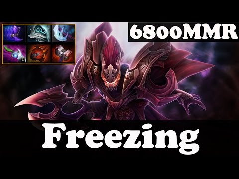 Dota 2 - Freezing 6800 MMR Plays Spectre vol 2 - Ranked Match Gameplay
