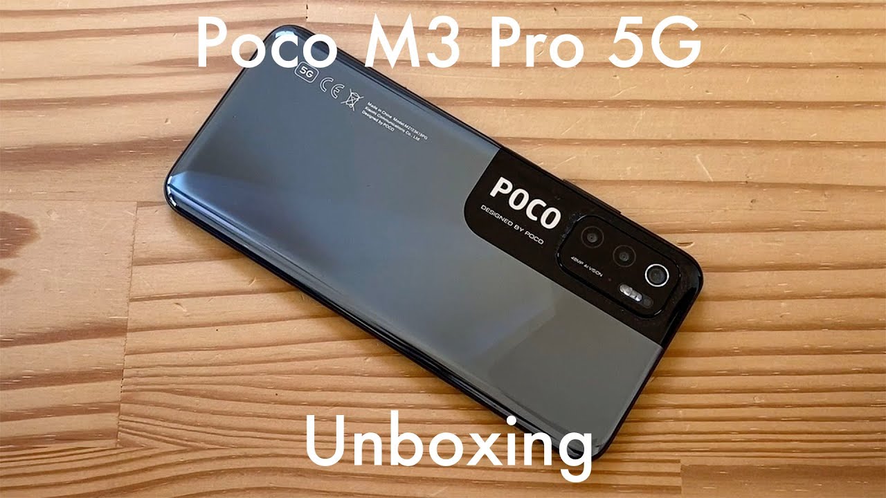 Poco M3 Pro 5G unboxing: behold, the world's most affordable 5G phone (€159)!