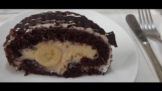 çikolatalı muzlu yaş pasta