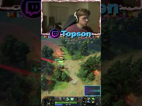 TOPSON MAKE ENEMY RAGEQUIT IN 2 MIN GAME! #dota2 #gamer #gaming #outplay #twitch