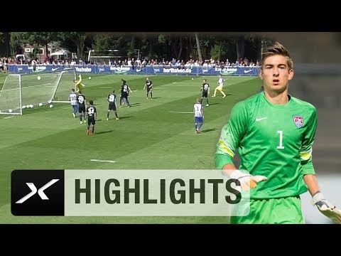 Wie der Vater, so der Sohn! Torwart-Traumtor von Klinsmann-Sohn | Hertha BSC | Bundesliga