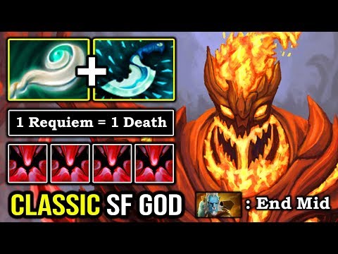 CLASSIC EUL'S COMBO IS BACK Guarantee 1Ulti = 1Death with Perfect Triple Raze Shadow Fiend God DotA2