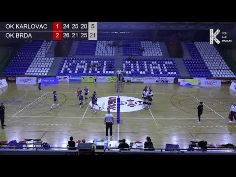 Superliga, 21. kolo OK Karlovac - OK Brda