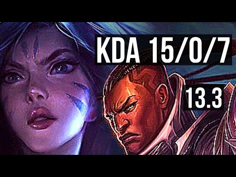 KAI'SA & Lulu vs LUCIAN & Sona (ADC) | 15/0/7, Quadra, Legendary, 600+ games | EUW Master | 13.3