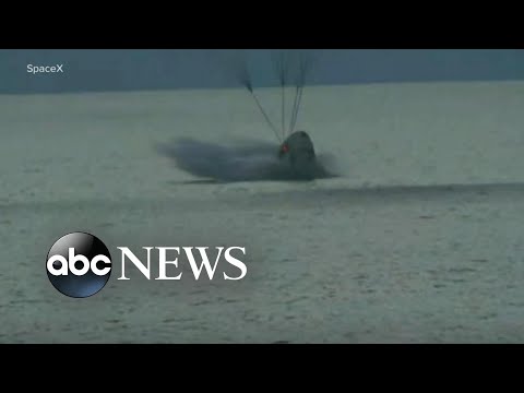 SpaceX splashes down, marking another successful mission