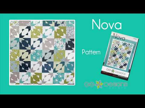 NOVA - Quilt Pattern by Gudrun Erla of GE Designs