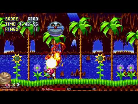 Sonic Mania | Casual Knuckles Playthrough (100% All Gold Medals / All Emeralds)