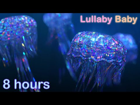 ☆ 8 HOURS ☆ UNDERWATER SOUNDS with MUSIC ♫ ☆ Relaxing Sleep Music, Stress Relief, Jellyfish