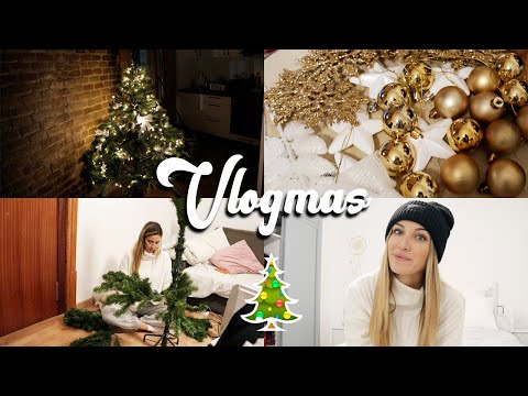 DECORAMOS EL ÁRBOL DE NAVIDAD 🎄 VLOGMAS ✨
