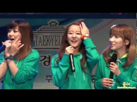 [HD FANCAM] 111027 Woori 고우리 Rainbow Introduction @ TaeKyeung University Festival
